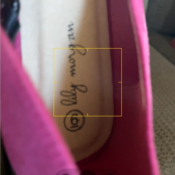 🎊3 FOR $10 LILY MORGAN WOMENS SIZE 6 FLATS PINK - Picture 3 of 8